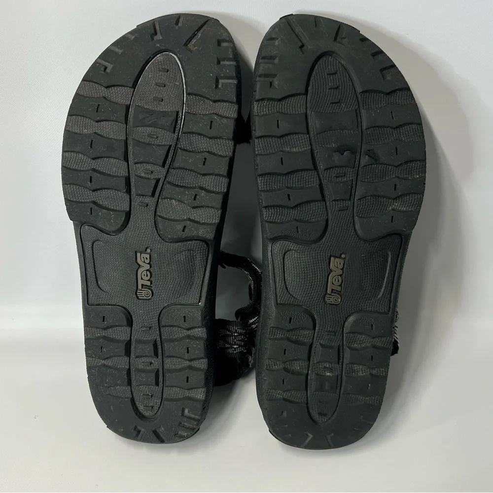 TEVA US 9 Black Mens Universal Terra Fi sport Hiking Outdoor Sandals Black Gray